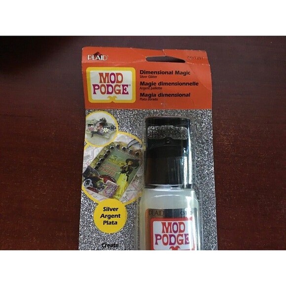 Mod Podge Dimensional magic 2 fl oz Silver Argent Plata CS11291 - Picture 6 of 11